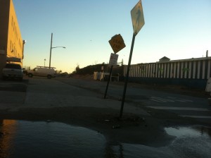 Coney Island parking lot