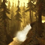 dragon-age-origins-screenshot-forest-waterfall